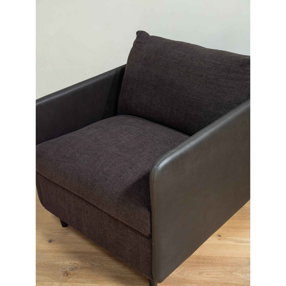 Teller Warm Black Accent Chair by Moe's Home at Eve Furniture
