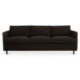 Teller Warm Black Sofa by Moe's Home at Eve Furniture