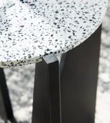 Tellrich Black/White Accent Table by Ashley at Eve Furniture