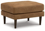 Telora Caramel Ottoman by Ashley at Eve Furniture