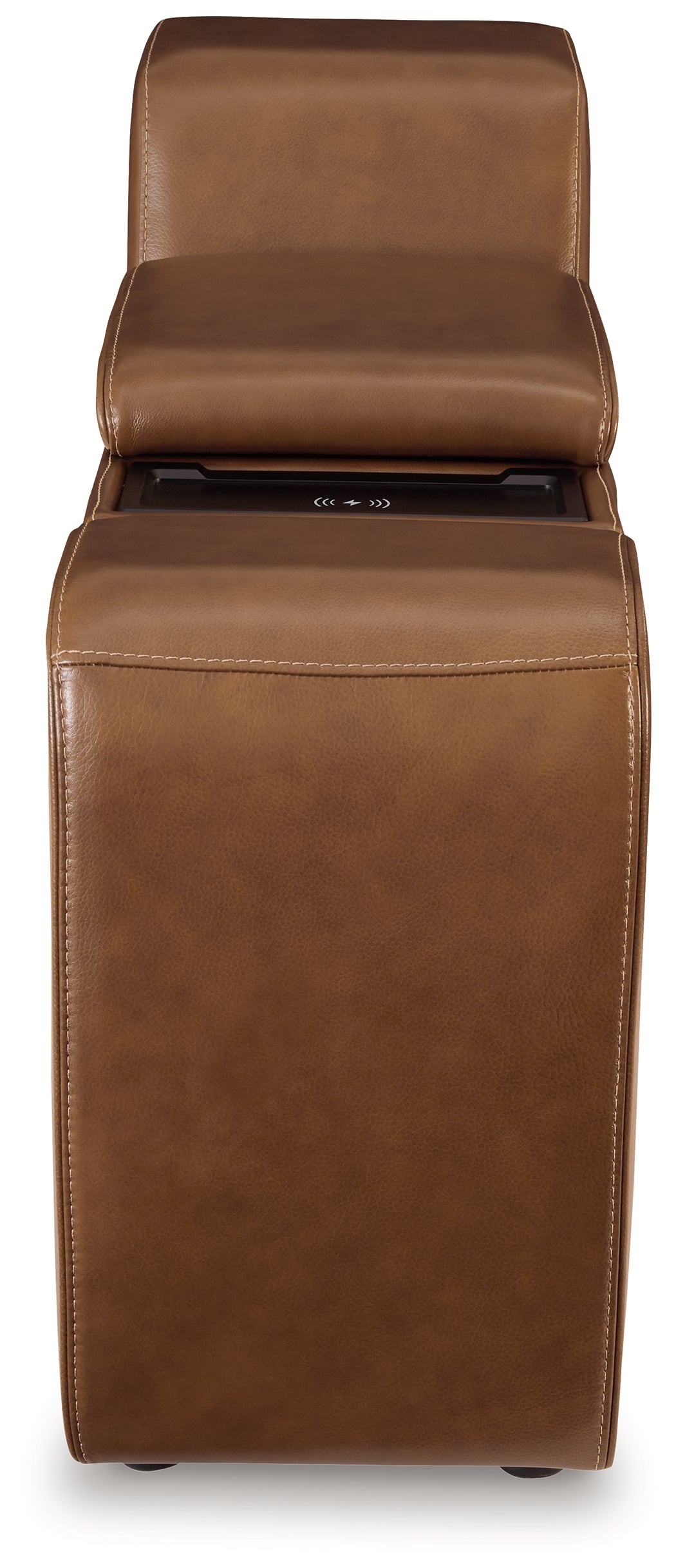 Temmpton Chocolate Console with Storage by Ashley at Eve Furniture