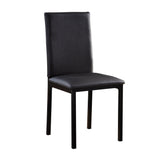 Tempe Black Marble-Top Dining Set by Homelegance at Eve Furniture