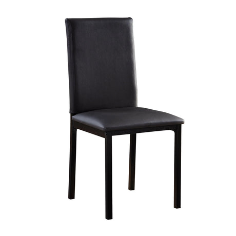 Tempe Black Marble-Top Dining Set by Homelegance at Eve Furniture