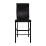 Tempe Brown/Black Counter Chair, Set of 4 by Homelegance at Eve Furniture