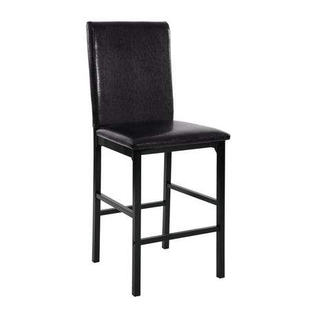 Tempe Brown/Black Marble-Top Counter Height Set by Homelegance at Eve Furniture