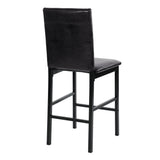 Tempe Brown/Black Marble-Top Counter Height Set by Homelegance at Eve Furniture