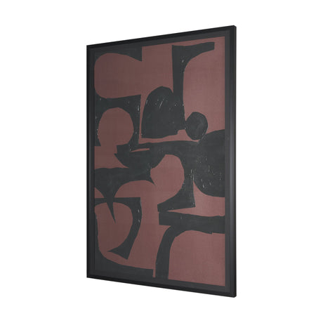 Tempelhof by Mercana Studio a Hand Embellished Textured Framed Art Print Matted under Glass by Mercana at Eve Furniture