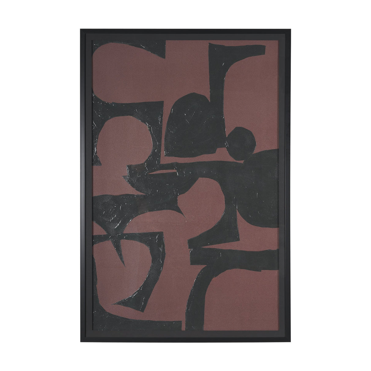 Tempelhof by Mercana Studio a Hand Embellished Textured Framed Art Print Matted under Glass by Mercana at Eve Furniture