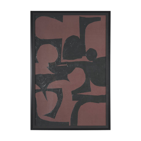 Tempelhof by Mercana Studio a Hand Embellished Textured Framed Art Print Matted under Glass by Mercana at Eve Furniture