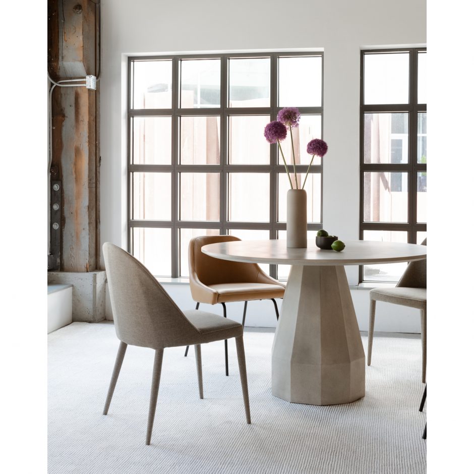 Templo Outdoor Dining Table Antique White by Moe's Home at Eve Furniture