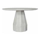 Templo Outdoor Dining Table Antique White by Moe's Home at Eve Furniture