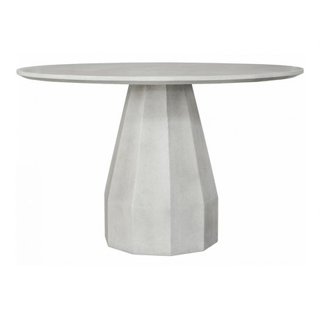 Templo Outdoor Dining Table Antique White by Moe's Home at Eve Furniture
