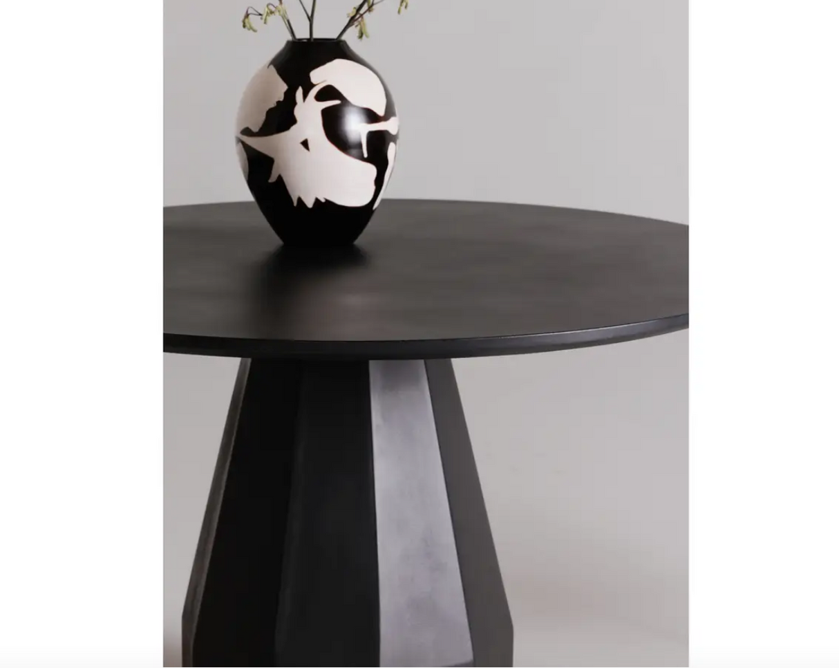 Templo Outdoor Dining Table - Black by Moe's Home at Eve Furniture