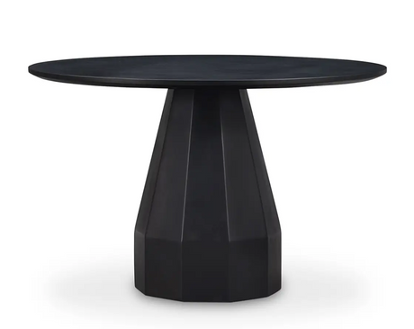 Templo Outdoor Dining Table - Black by Moe's Home at Eve Furniture
