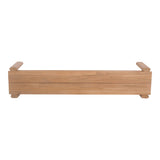 Tempo Natural Outdoor Dining Bench by Moe's Home at Eve Furniture
