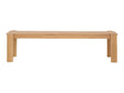 Tempo Natural Outdoor Dining Bench by Moe's Home at Eve Furniture