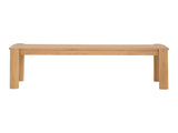 Tempo Natural Outdoor Dining Bench by Moe's Home at Eve Furniture