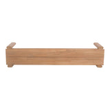 Tempo Outdoor Dining Bench Natural by Moe's Home at Eve Furniture