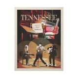 Tennessee Go USA (L) by Mercana Studio a Hand Embellished Decograph Framed Art Print by Mercana at Eve Furniture