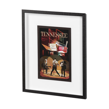 Tennessee Go USA (M) by Mercana Studio a Framed Art Print Matted under Glass by Mercana at Eve Furniture