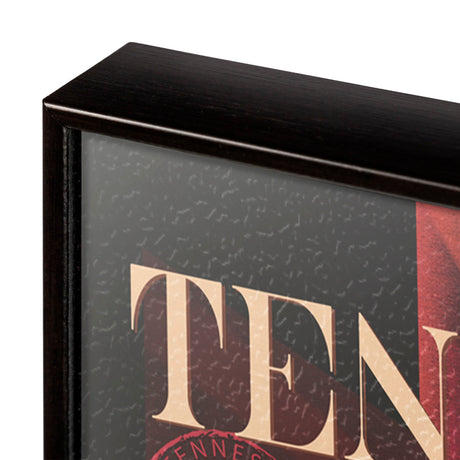 Tennessee Go USA (SM) by Mercana Studio a Hand Embellished Decograph Framed Art Print by Mercana at Eve Furniture