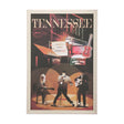 Tennessee Go USA (XL) by Mercana Studio a Hand Embellished Decograph Framed Art Print under Glass by Mercana at Eve Furniture