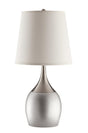 Tenya Silver and Chrome Empire Shade Table Lamps, Set of 2 by Coaster at Eve Furniture