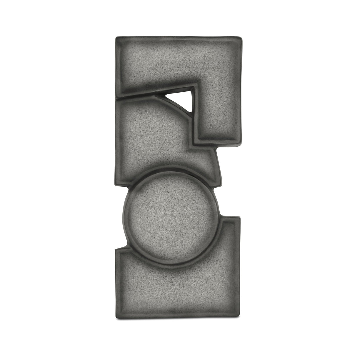 Teo Charcoal Wall Sculpture by MOES at Eve Furniture