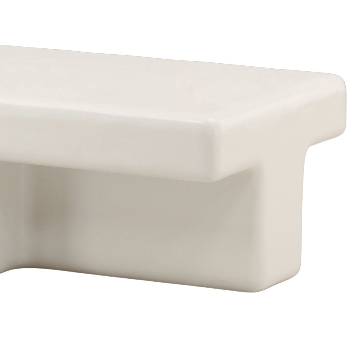 Teo Outdoor Coffee Table, White by Dovetail at Eve Furniture