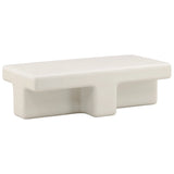 Teo Outdoor Coffee Table, White by Dovetail at Eve Furniture