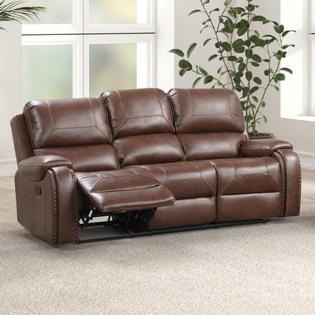 Tepic Brown Sofa by Furniture of America at Eve Furniture
