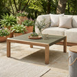 Teras Gray Outdoor Coffee Table by Zuomod at Eve Furniture