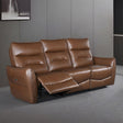 Terentius Caramel Brown Power Sofa by Furniture of America at Eve Furniture