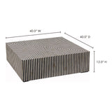 Terning Black/White Coffee Table by Moe's Home at Eve Furniture