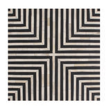 Terning Side Table Black and White by Moe's Home at Eve Furniture