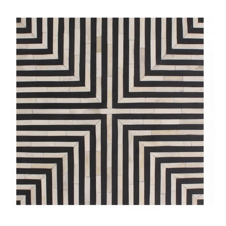 Terning Side Table Black and White by Moe's Home at Eve Furniture