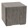Terning Side Table Black and White by Moe's Home at Eve Furniture