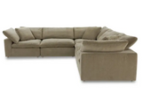 Terra Classic L-Shaped Modular Sectional Desert Sage by Moe's Home at Eve Furniture