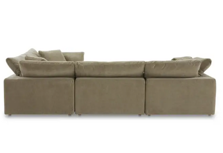 Terra Classic L-Shaped Modular Sectional Desert Sage by Moe's Home at Eve Furniture