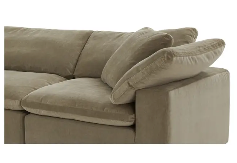 Terra Classic L-Shaped Modular Sectional Desert Sage by Moe's Home at Eve Furniture