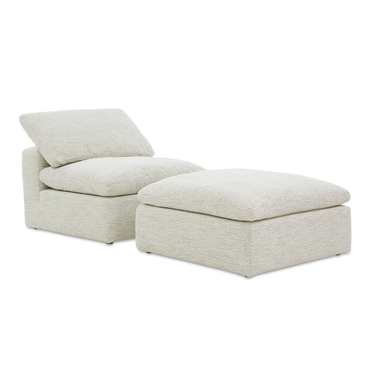 Terra Coastside Sand Condo Slipper Chair by Moe's Home at Eve Furniture