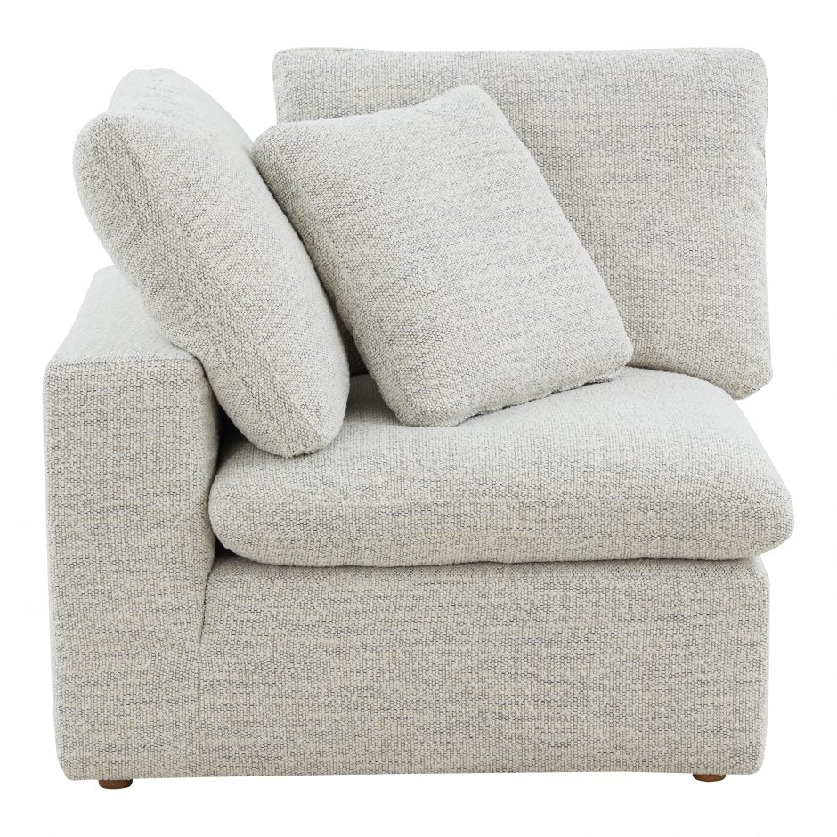 Terra Condo Corner Chair Coastside Sand by Moe's Home at Eve Furniture