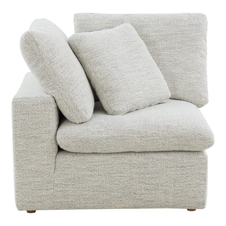Terra Condo Corner Chair Coastside Sand by Moe's Home at Eve Furniture