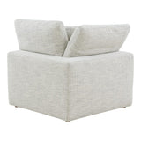 Terra Condo Corner Chair Coastside Sand by Moe's Home at Eve Furniture