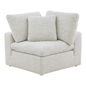 Terra Condo Corner Chair Coastside Sand by Moe's Home at Eve Furniture