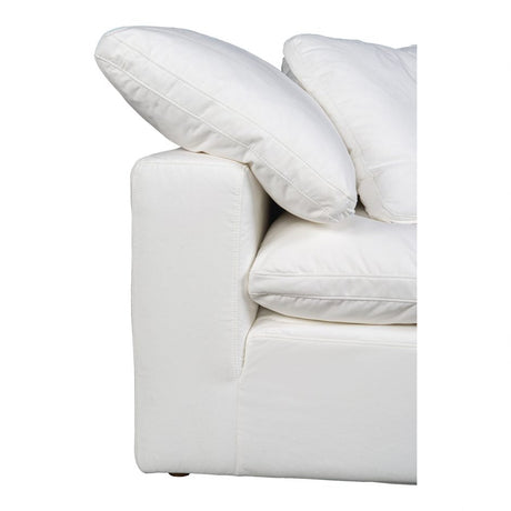 Terra Condo Corner Chair Cream White by Moe's Home at Eve Furniture