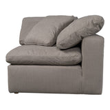Terra Condo Corner Chair Light Grey by Moe's Home at Eve Furniture