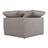 Terra Condo Corner Chair Light Grey by Moe's Home at Eve Furniture