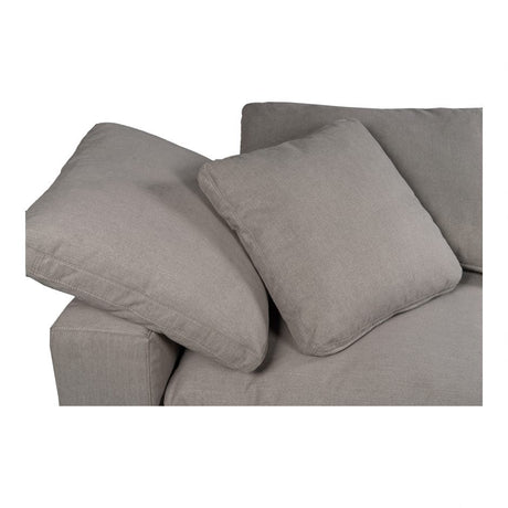 Terra Condo Corner Chair Light Grey by Moe's Home at Eve Furniture