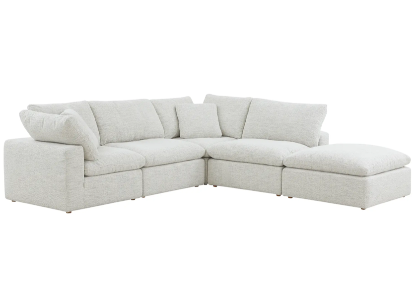 Terra Condo Dream Modular Sectional Coastside Sand by Moe's Home at Eve Furniture